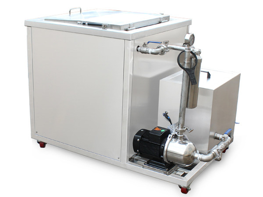 Limpiador ultrasónico de piezas de automóviles SUS304 inyector de combustible máquina de limpieza ultrasónica 99 litros con filtro