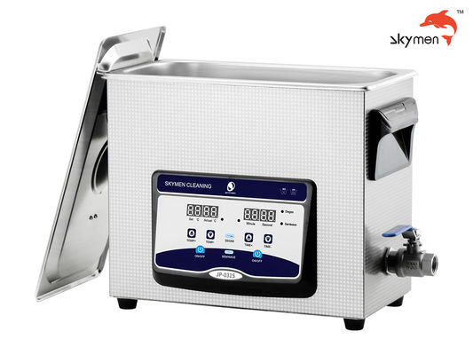 Limpiador ultrasónico médico del laboratorio 6.5L 180W del tanque SUS304