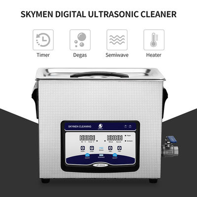 limpiador ultrasónico digital del laboratorio de los portamaletas 6.5L 240W
