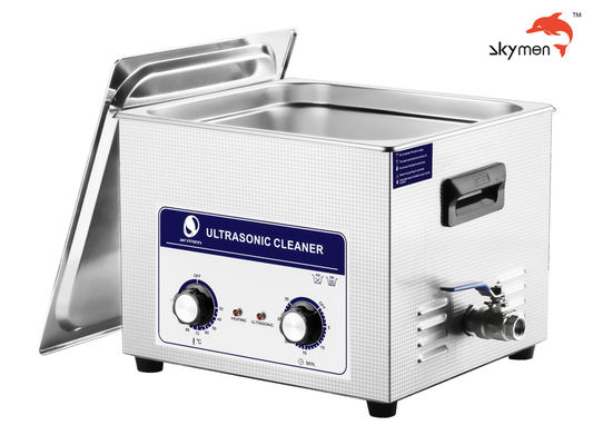 Limpiador ultrasónico mecánico de las piezas de metal del control de los portamaletas 15L 360W 40KHz