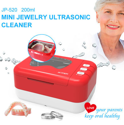 Limpiador ultrasónico dental recargable 25w de la batería 200ml