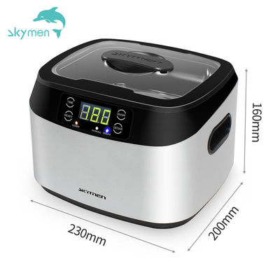 220v limpiador ultrasónico 40kHz de los vidrios de los portamaletas 1.2L para la joyería